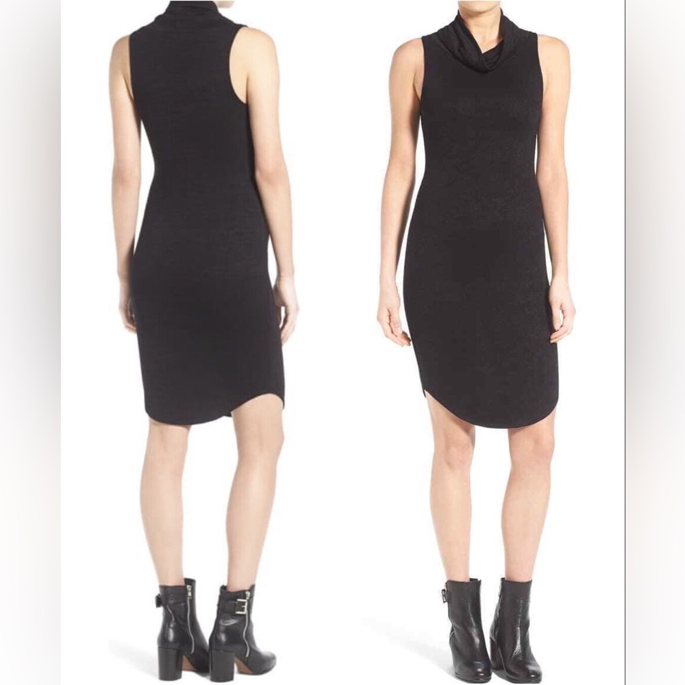 Leith Cowl Neck Bodycon Dress